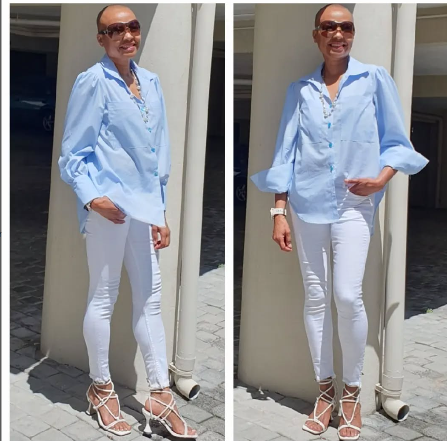 Sammy shirt- light blue cotton poplin shirt