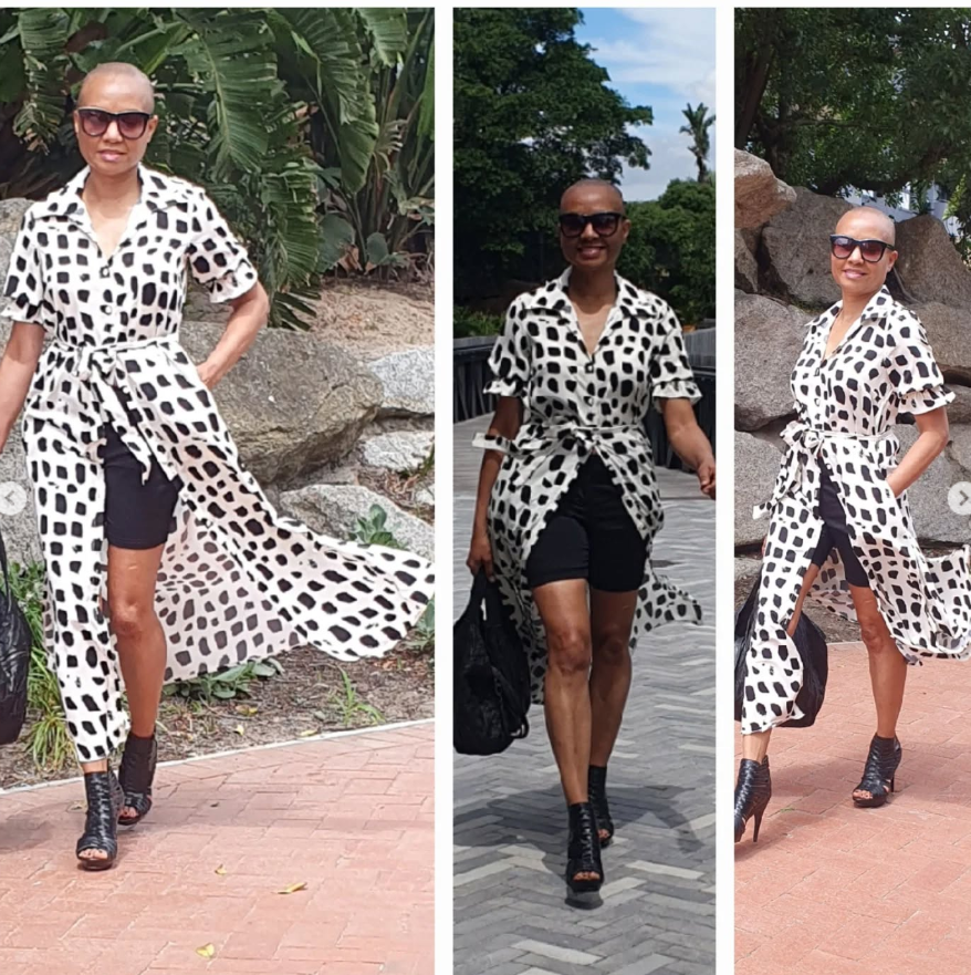 Delilah-rayon polka dot (natural/black)