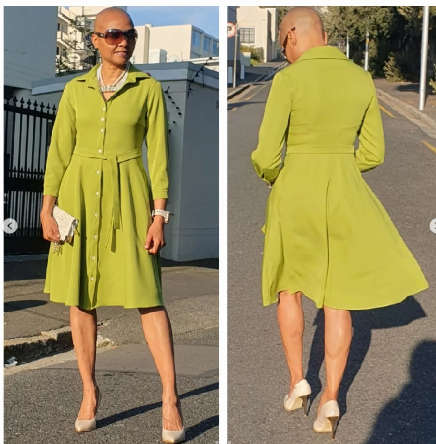 Dara-green flowy suiting