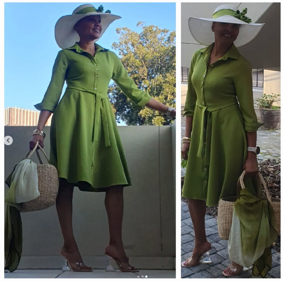 Dara-green flowy suiting