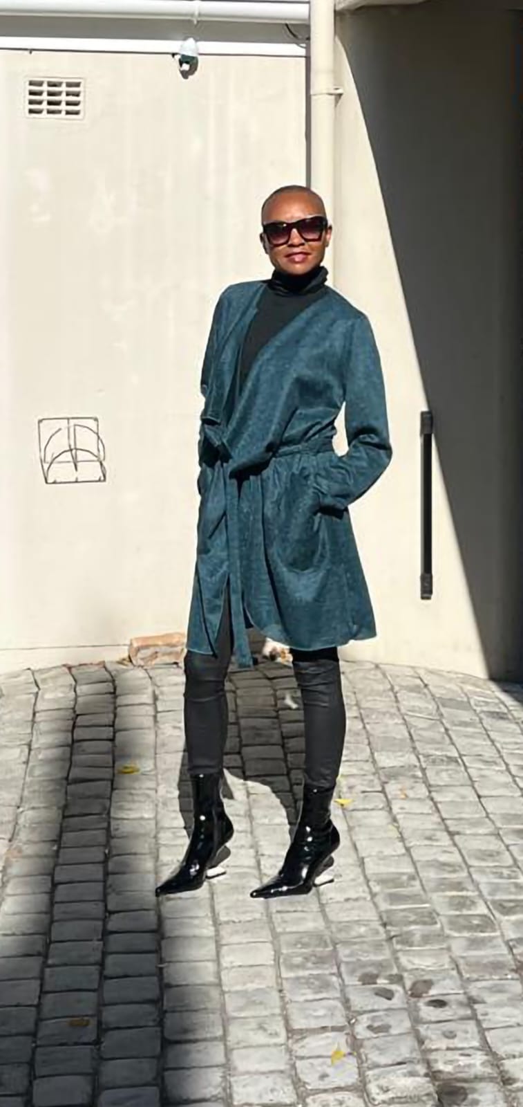 Carly Cardigan- Emerald jersey knit cardigan