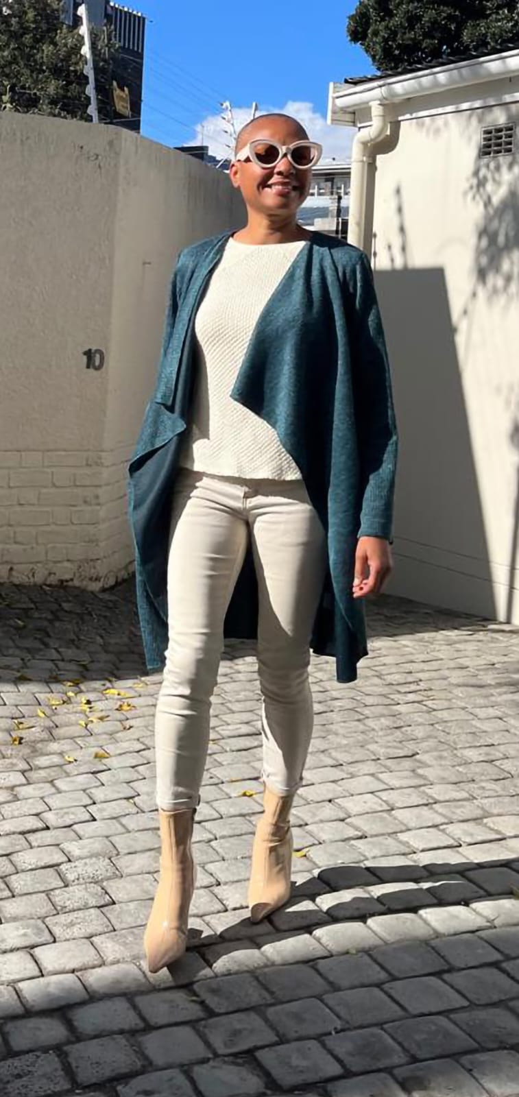 Carly Cardigan- Emerald jersey knit cardigan
