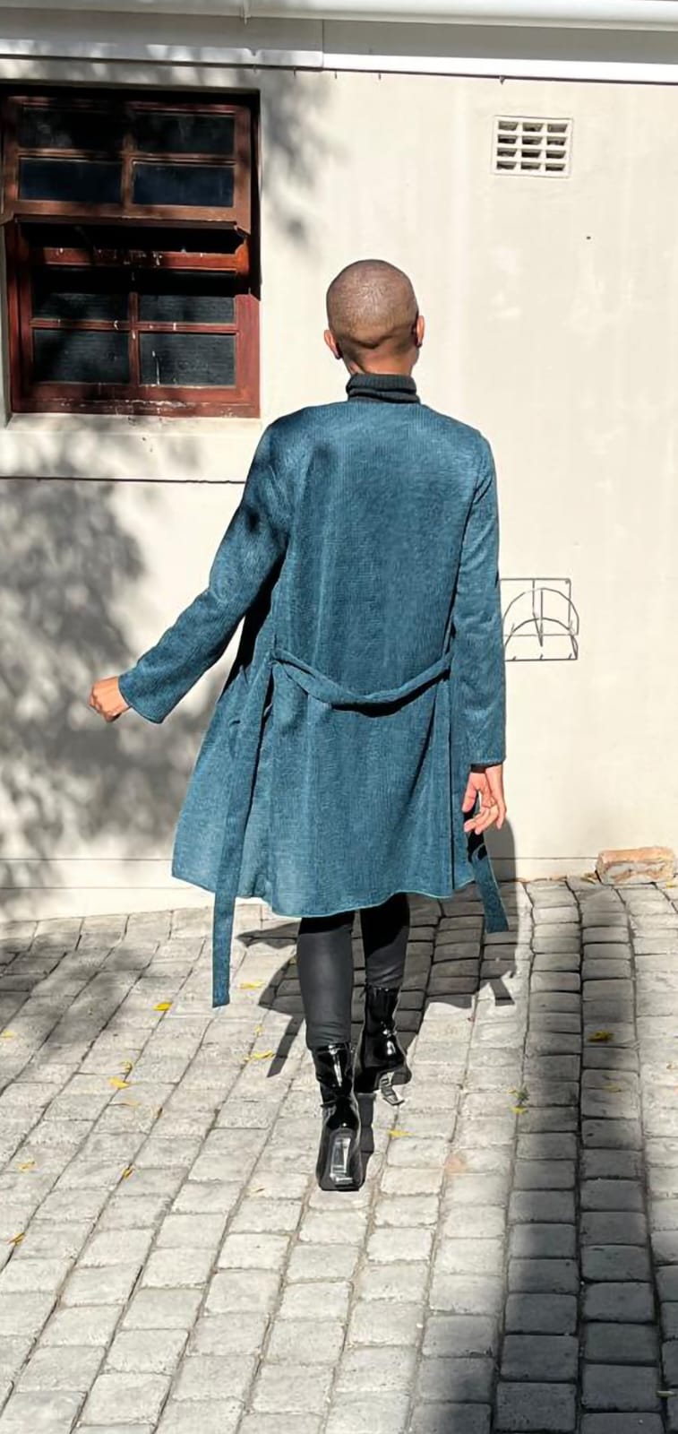 Carly Cardigan- Emerald jersey knit cardigan