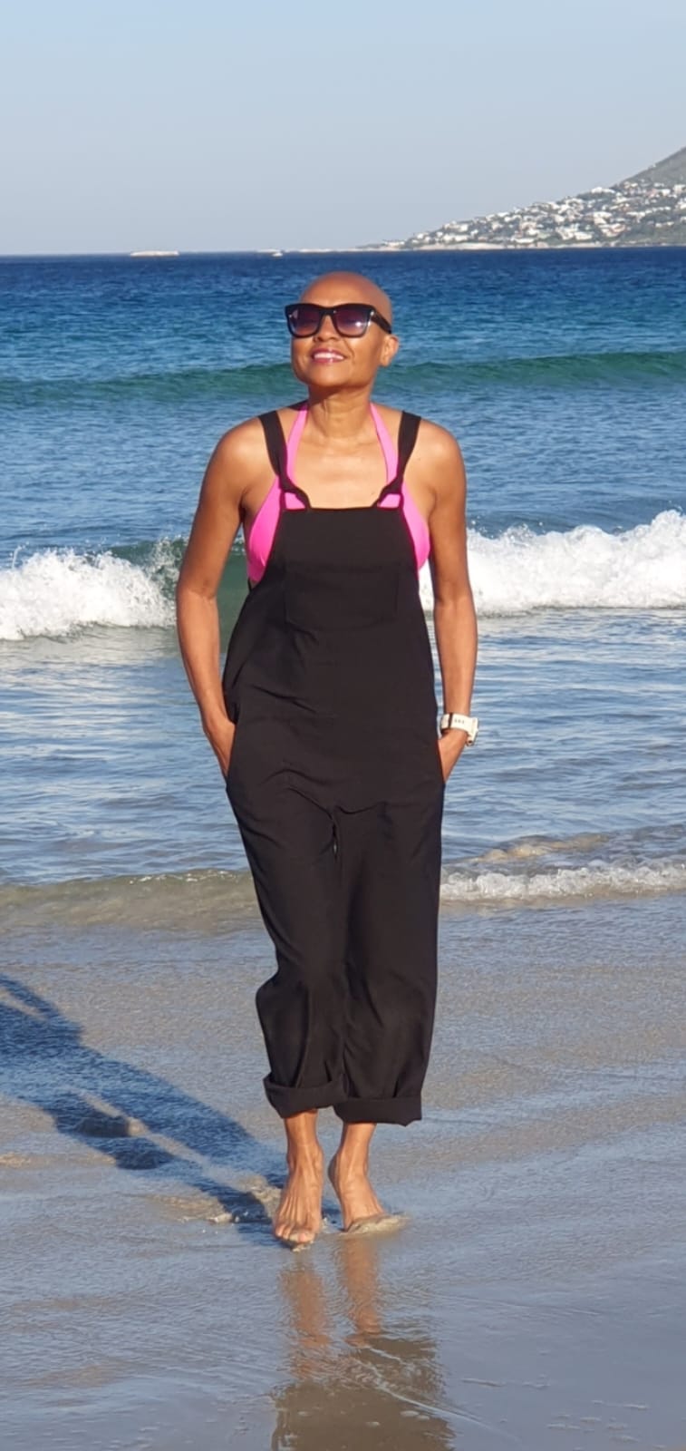 Dani dungarees- Black Suiting