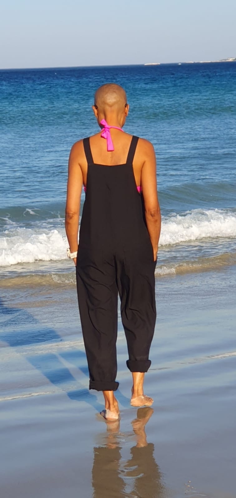 Dani dungarees- Black Suiting