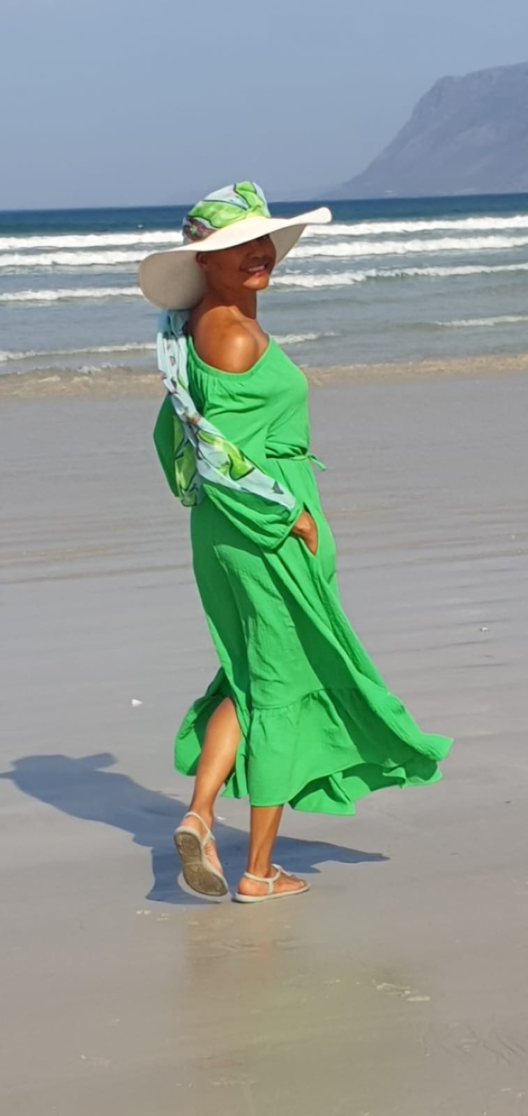 Darlene dress- Crinkled stretch airflow