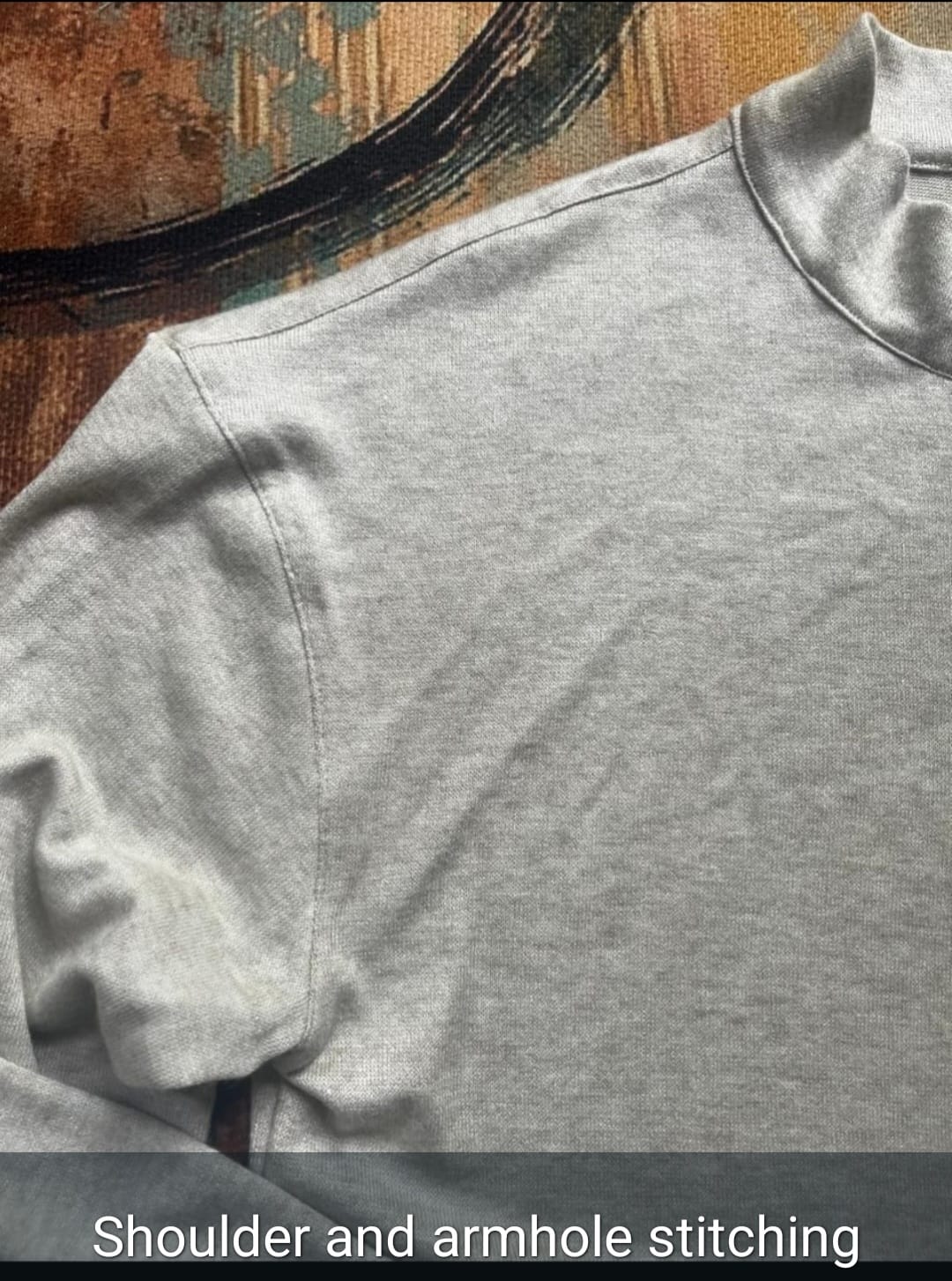 Tessa track top- Oatmeal melange