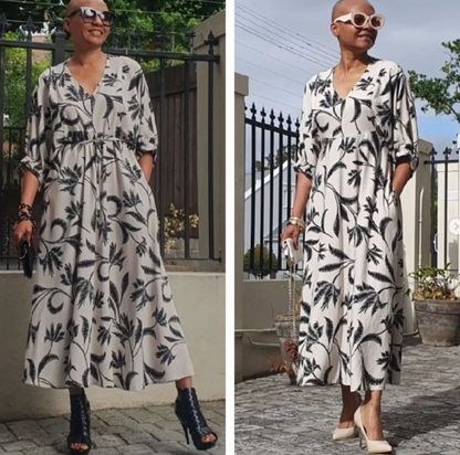 Doreen -linen long one tier