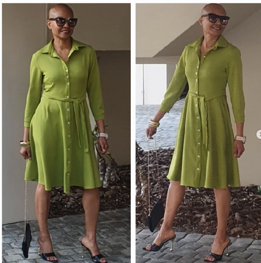 Dara-green flowy suiting