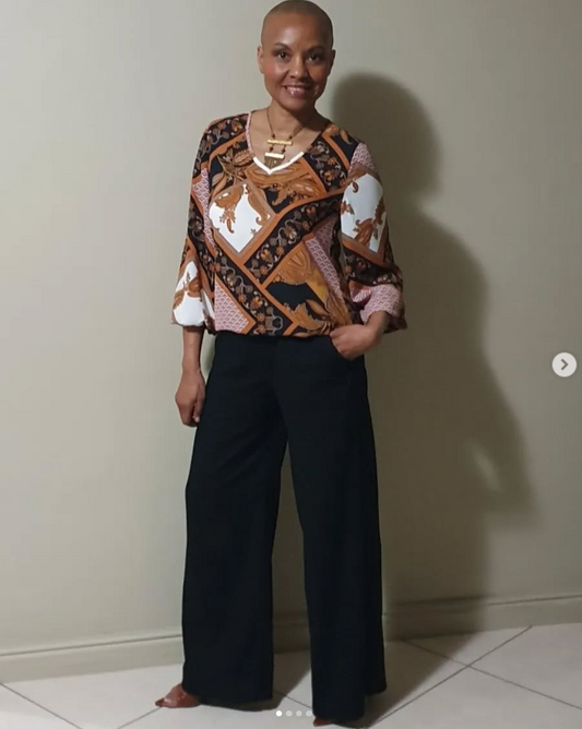 Betty blouse- printed double georgette