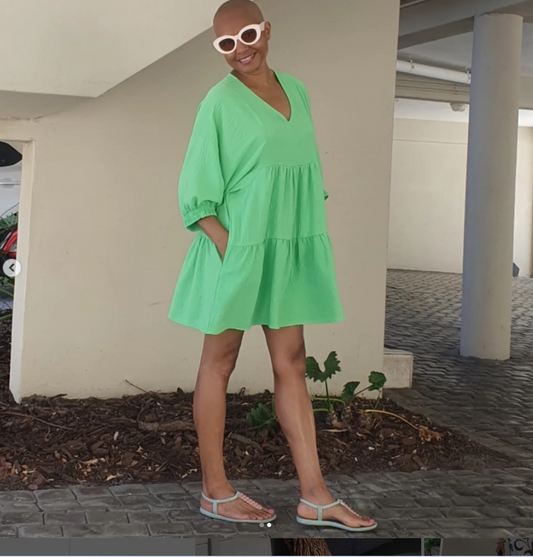 Daphne - 2 tier minty green airflow