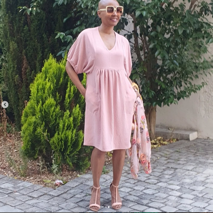 Doreen-airflow pink short one tier