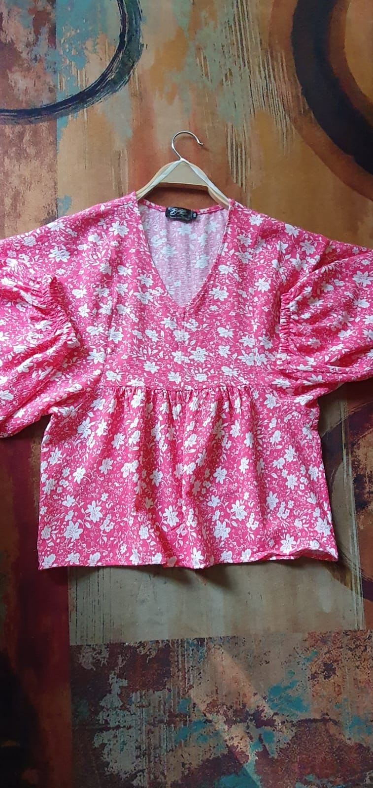 Daphne dolly top- Floral airflow
