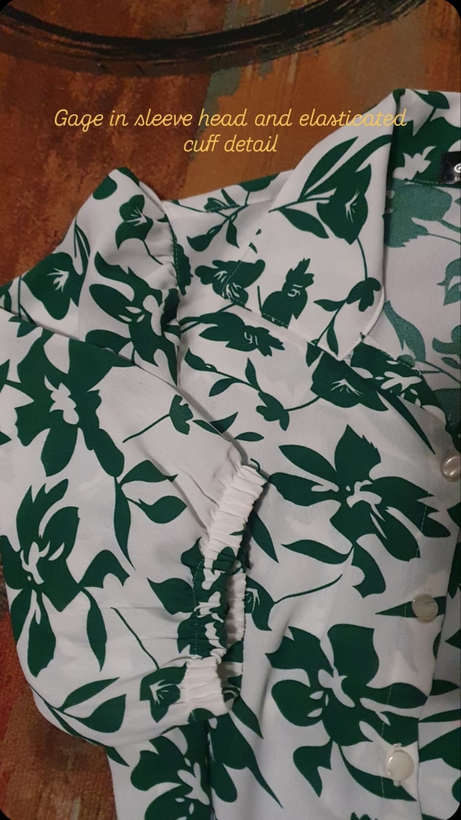 Delilah dress-Leaf print Rayon