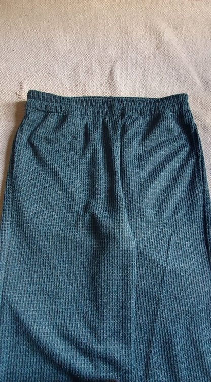 Tia track pants- Emerald jersey knit