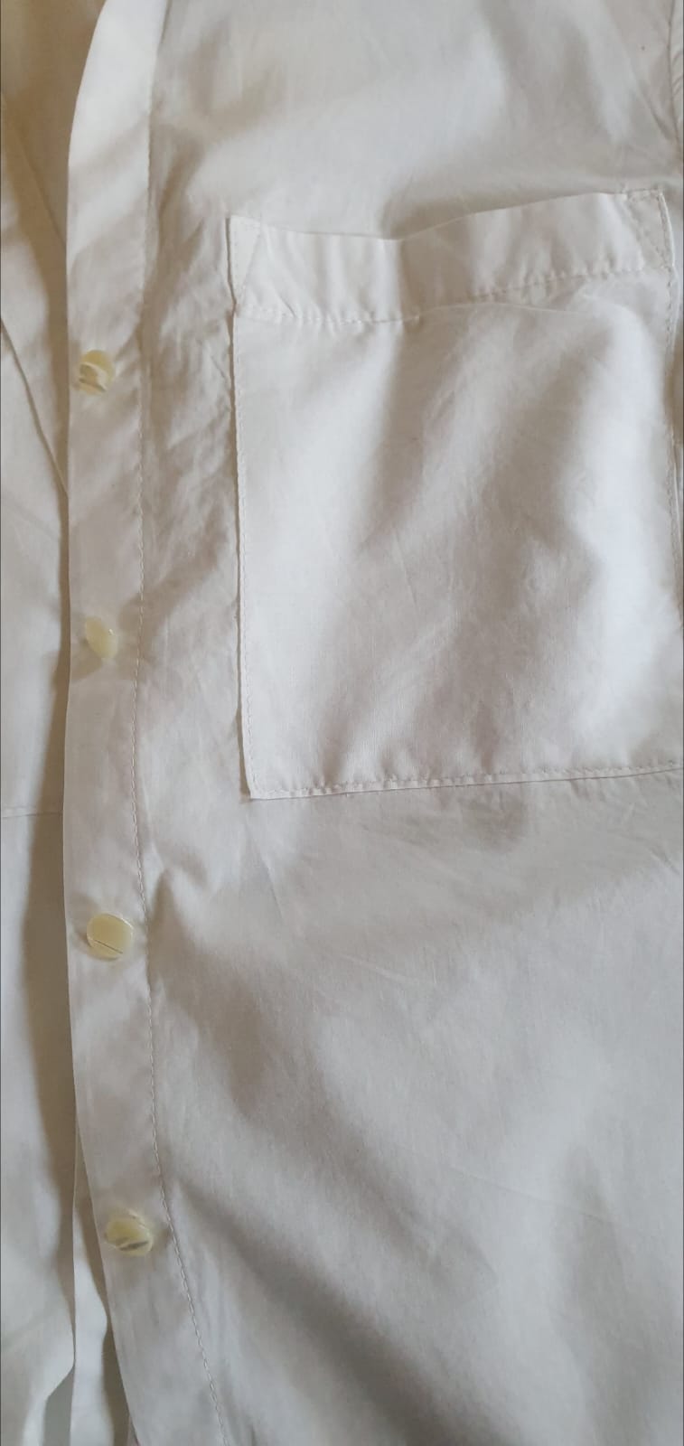 Sammy shirt- white cotton