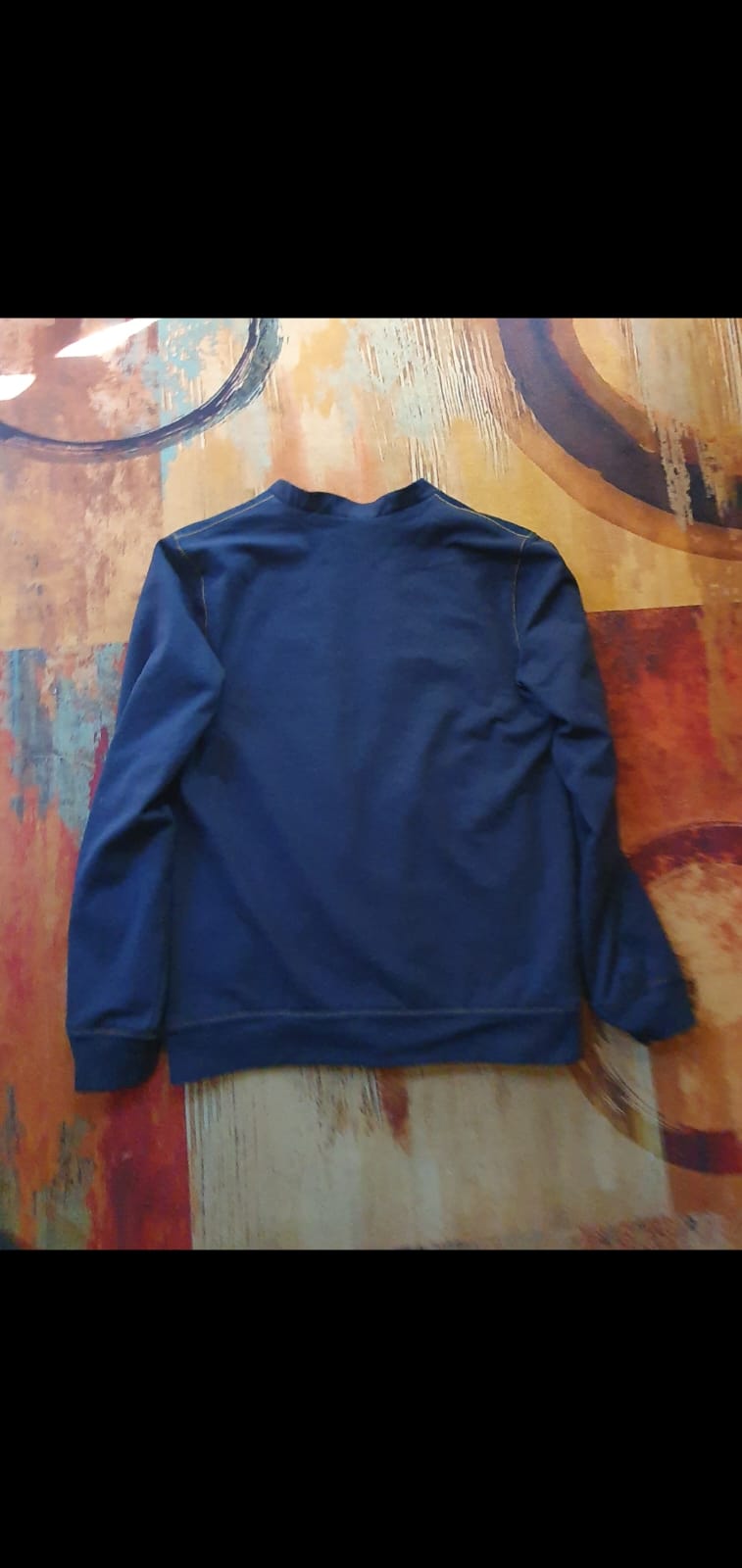Julia Bomber-washed denim and rib combo fully lined bomber