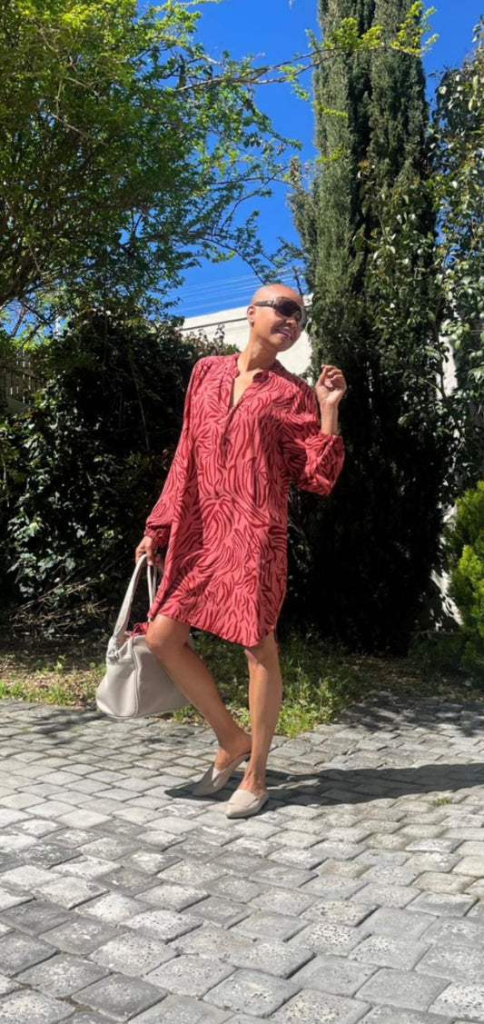Tammy dress- Printed Viscose Woven