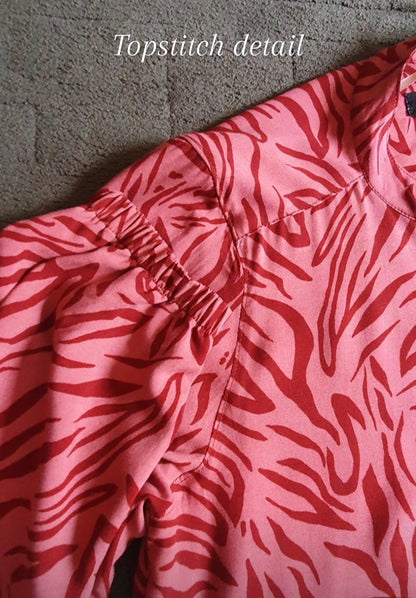 Tammy dress- Printed Viscose Woven