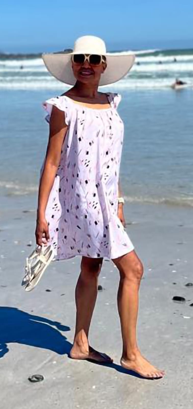 Dolly dress- baby pink printed rayon