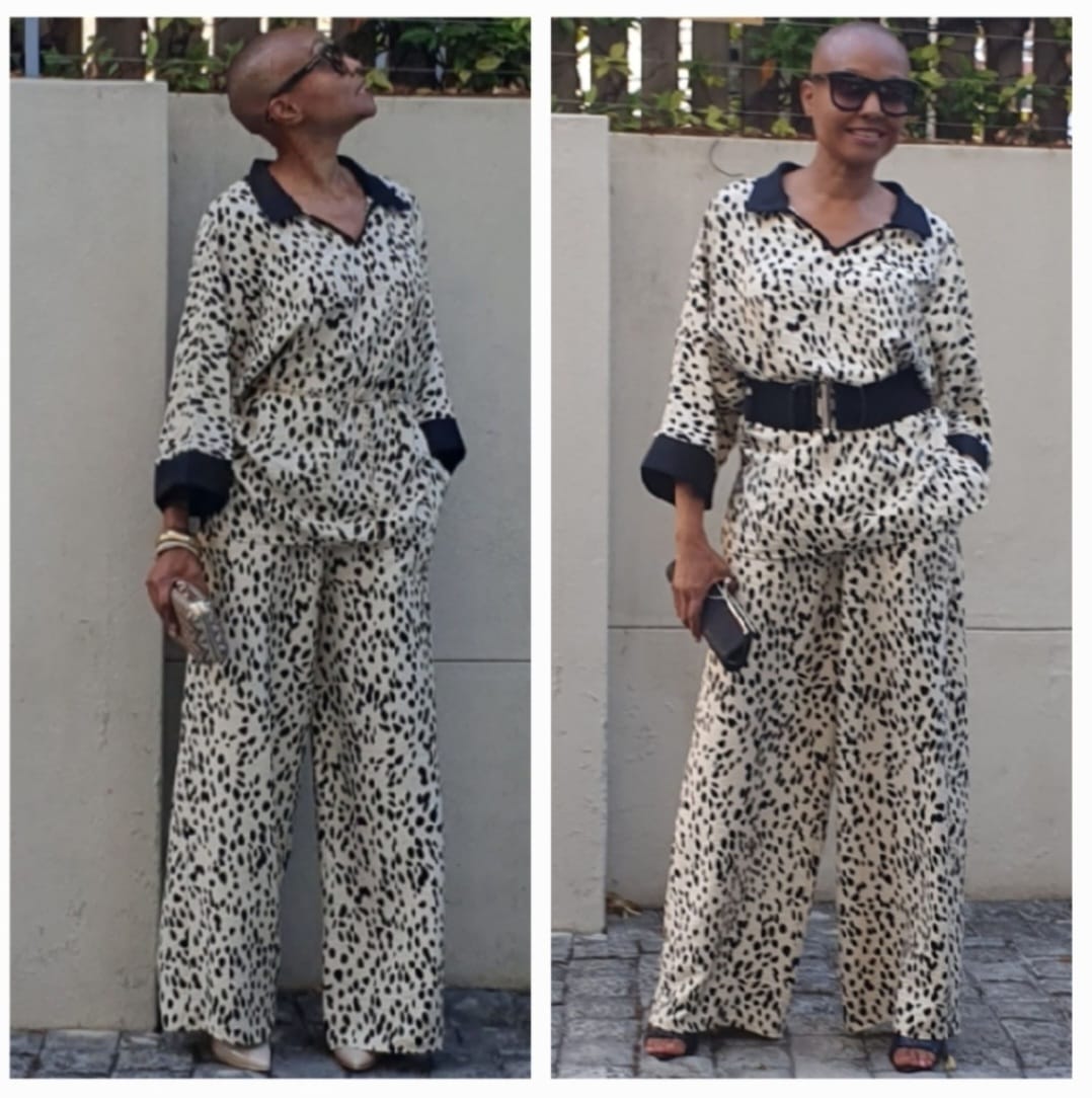 Penelope 2-piece set - Leopard print