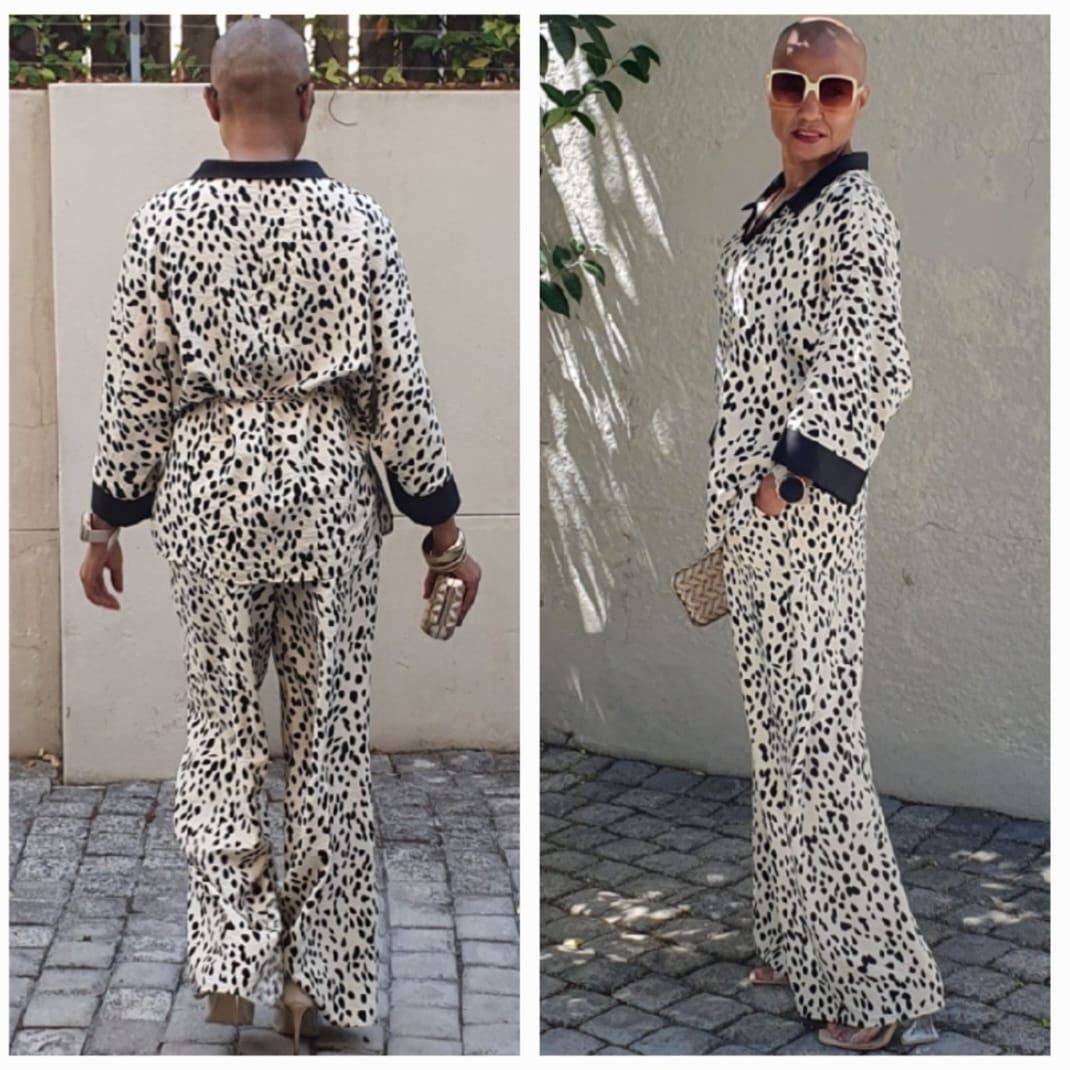 Penelope 2-piece set - Leopard print